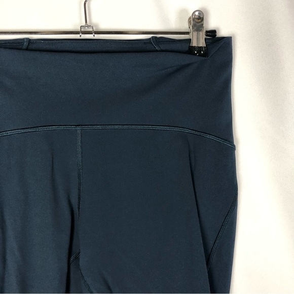 Lululemon Train Times Crop 17" Midnight Navy Athletic Crop Pants 8 - Picture 5 of 6